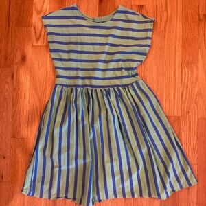Girl's Primary Cotton Stripe Dress
